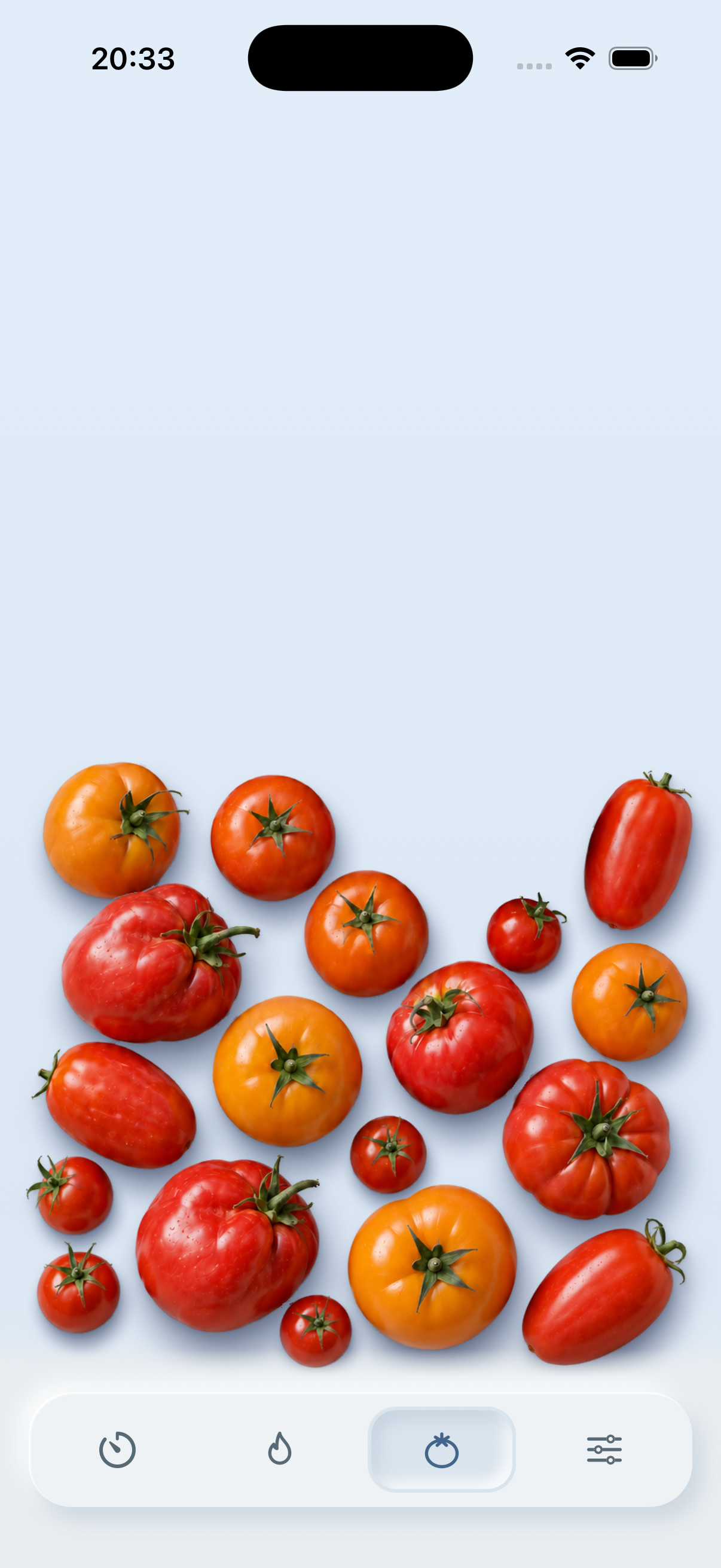 Quiet Pomodoro tomato collection in light mode.